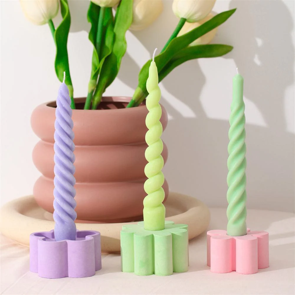 Spiral Taper Candle Silicone Mold - Image 5