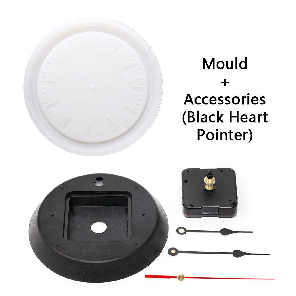 Concrete Wall Clock Silicone Mould - Image 10