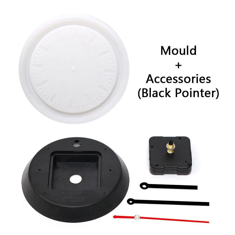 Concrete Wall Clock Silicone Mould - Image 12