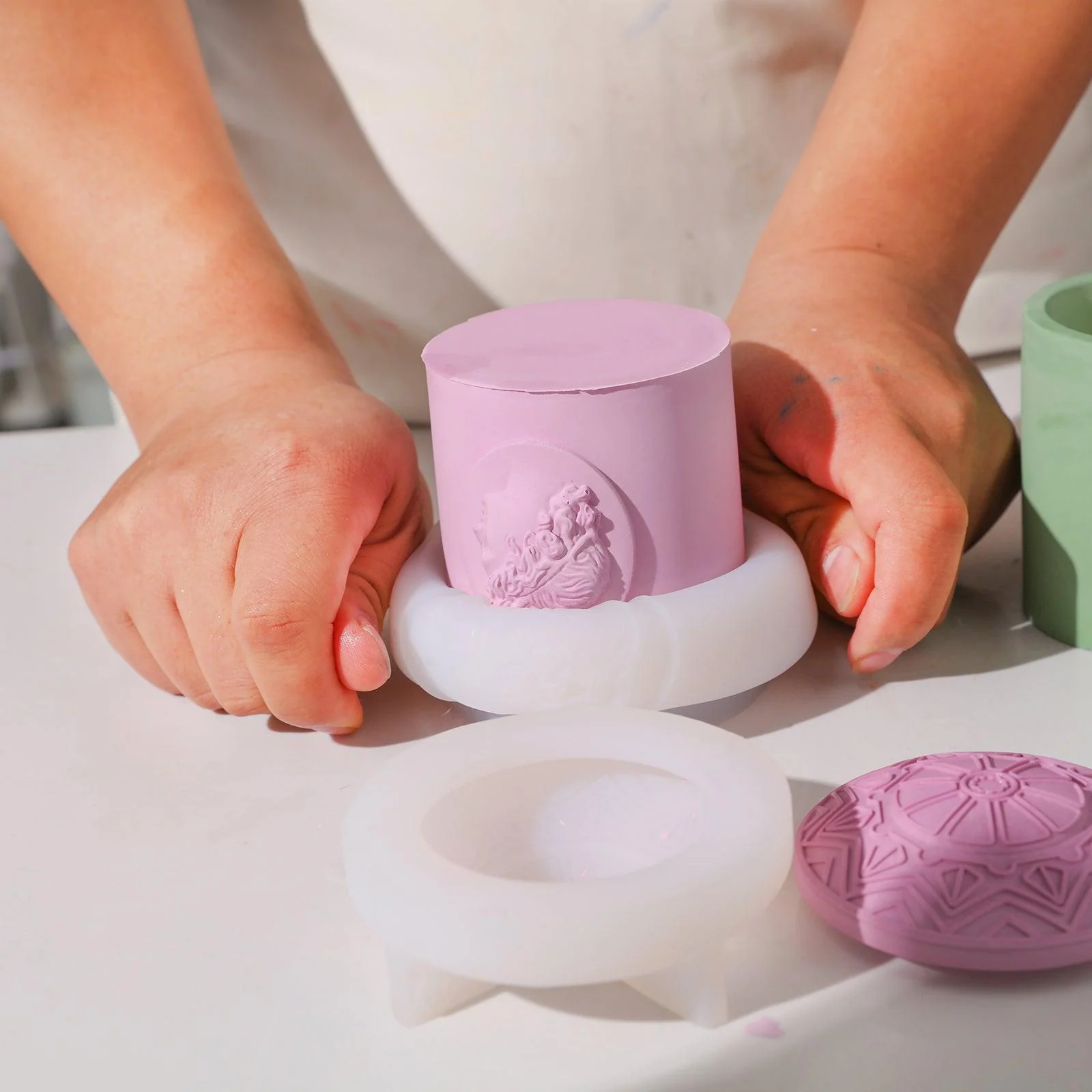 APOLLO Candle Jar Silicone Mold - Image 3