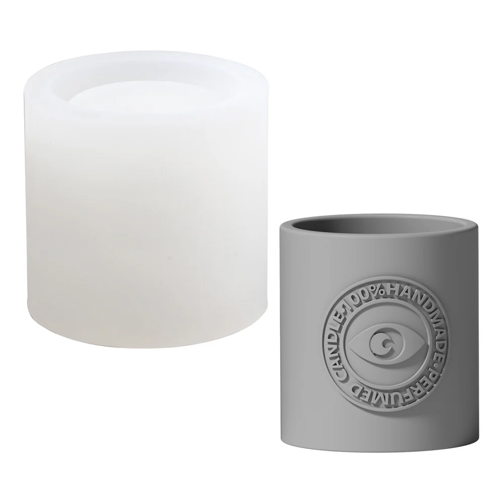 Mythology Sculptures Candle Jar with Lid Silicone Mold - Image 12