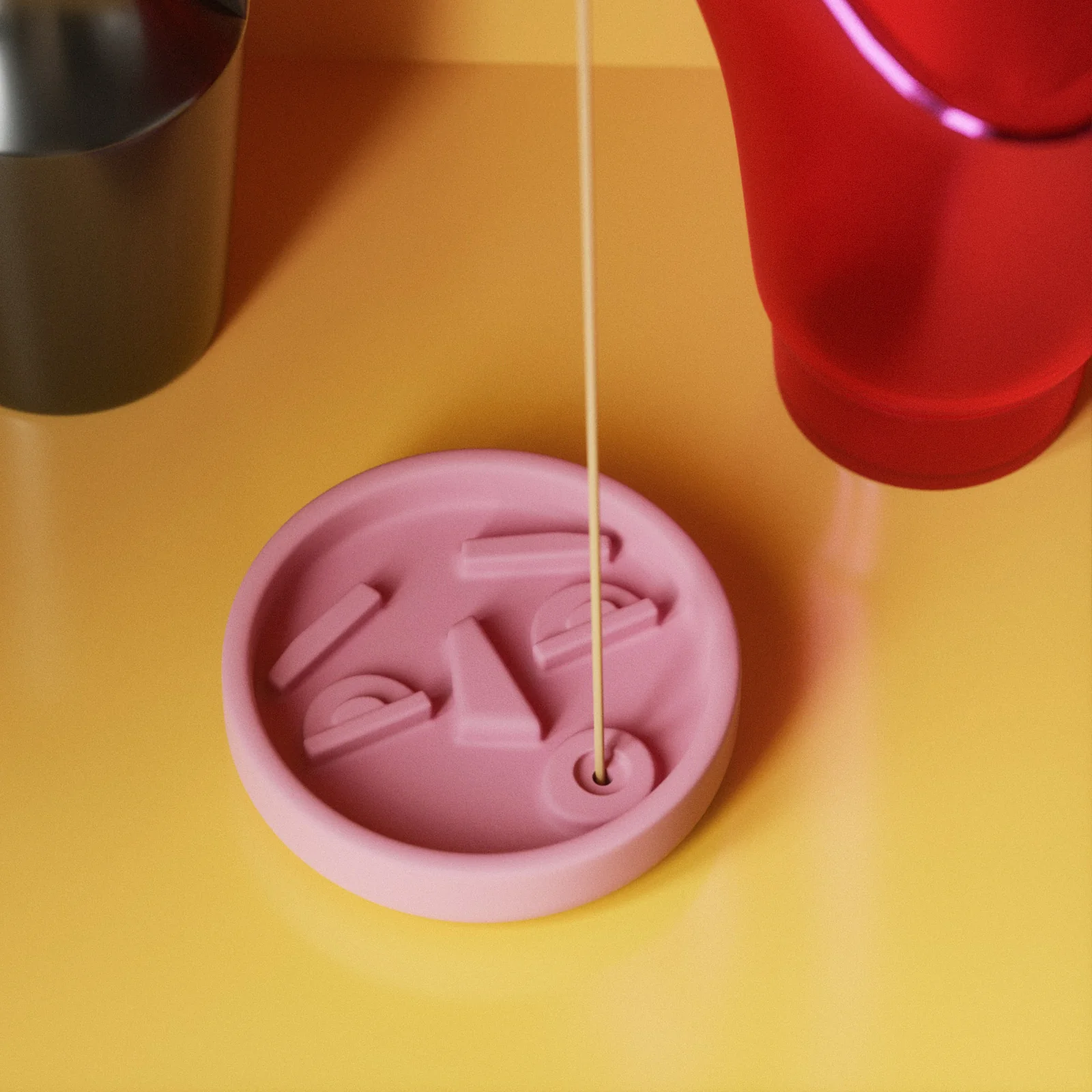 Ugly Face Incense Holder Silicone Mold - Image 4