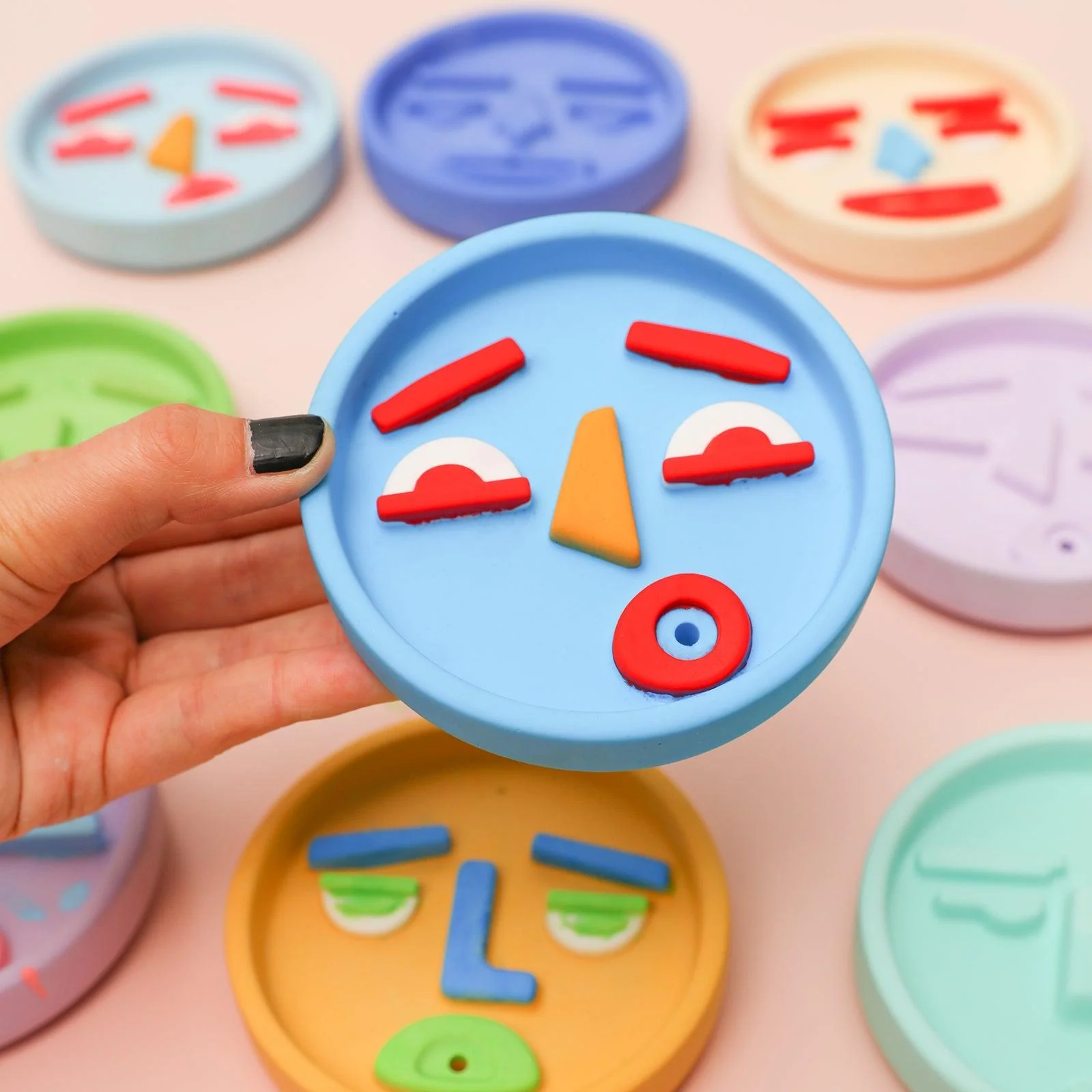 Ugly Face Incense Holder Silicone Mold - Image 5