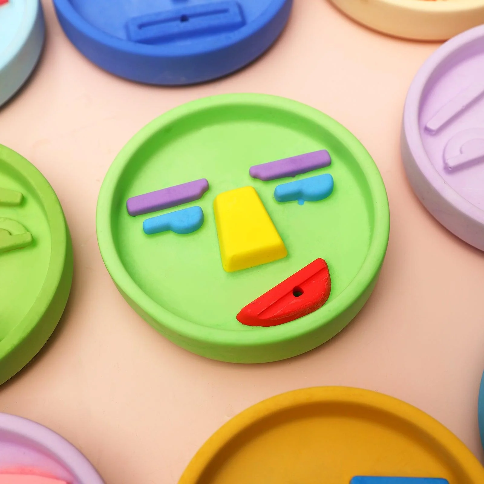 Ugly Face Incense Holder Silicone Mold - Image 5