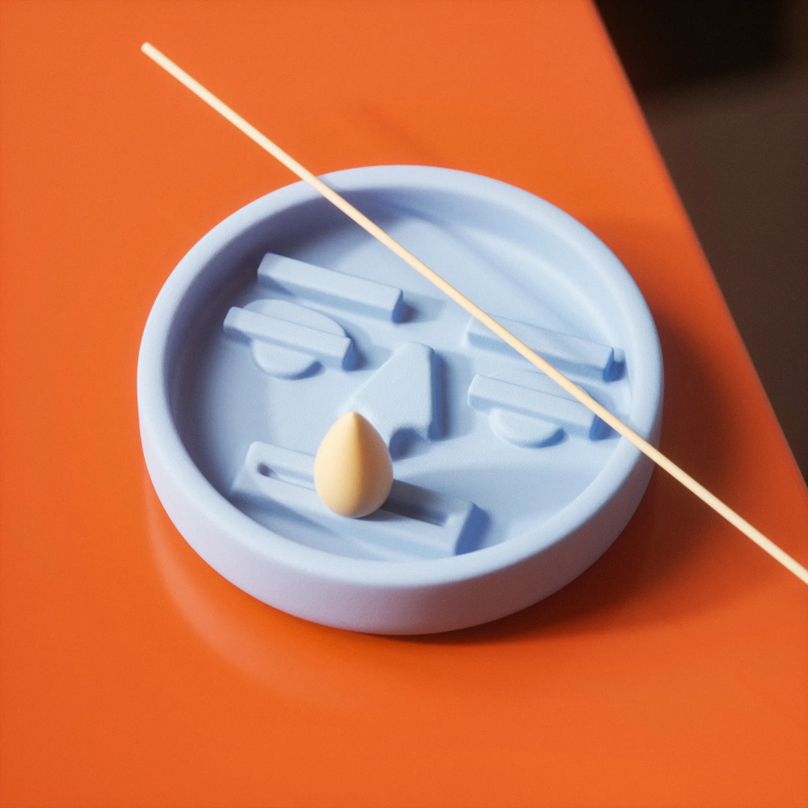 Ugly Face Incense Holder Silicone Mold - Image 4