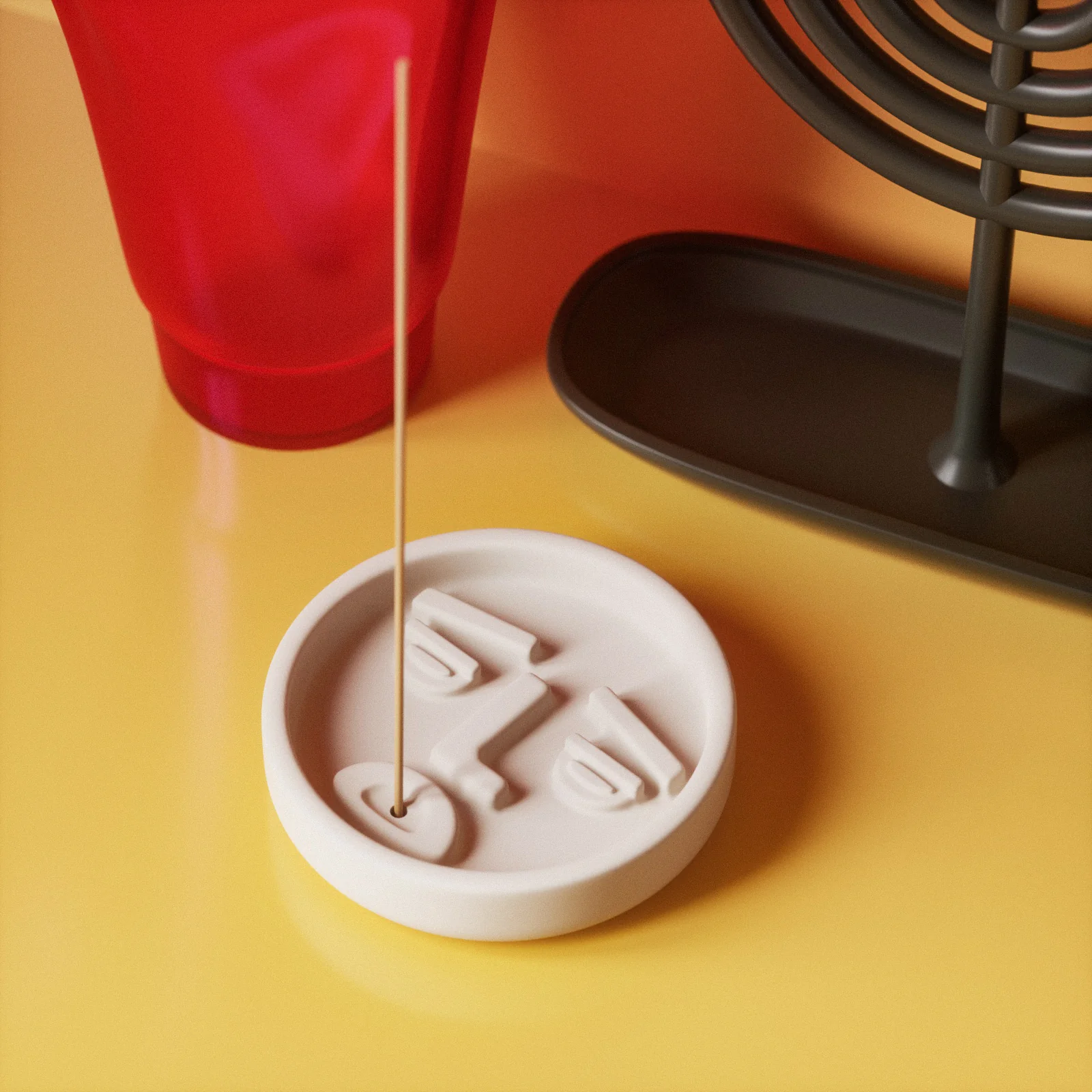 Ugly Face Incense Holder Silicone Mold - Image 6