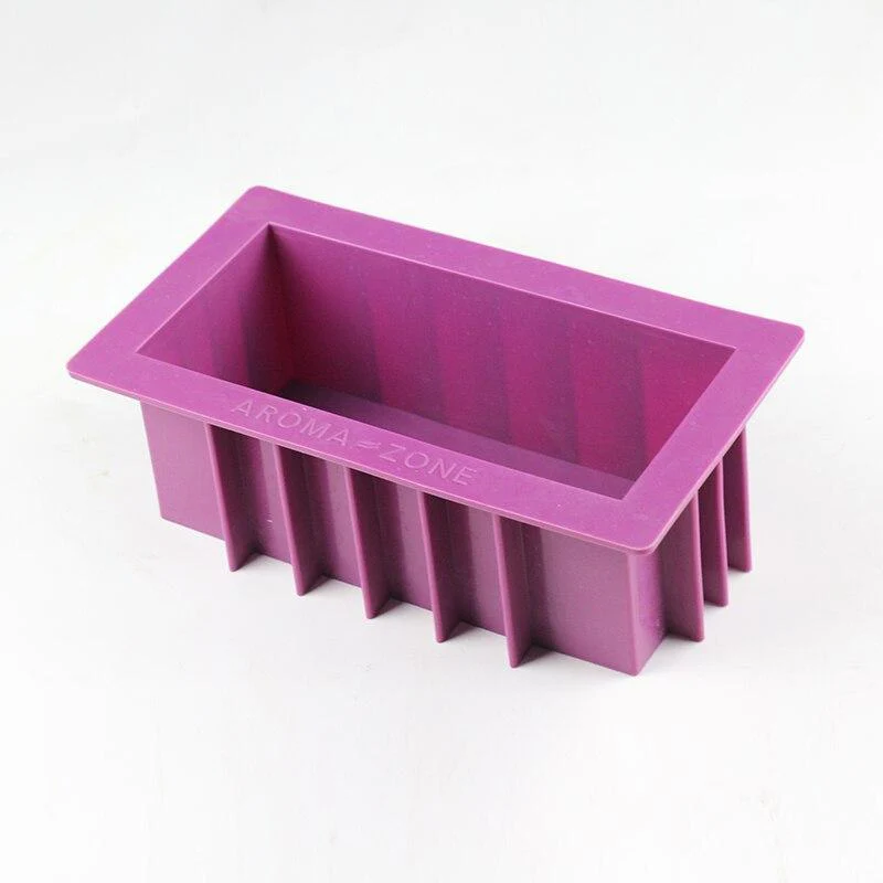 Rectangular Loaf Mould Handmade Silicone Soap Mold - Image 4
