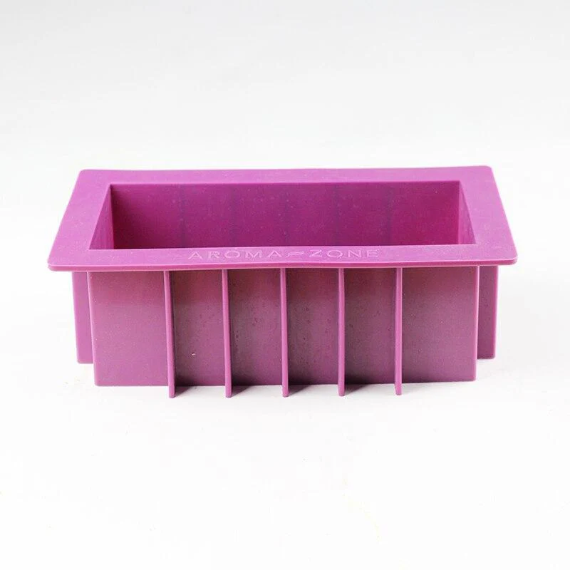 Rectangular Loaf Mould Handmade Silicone Soap Mold - Image 5