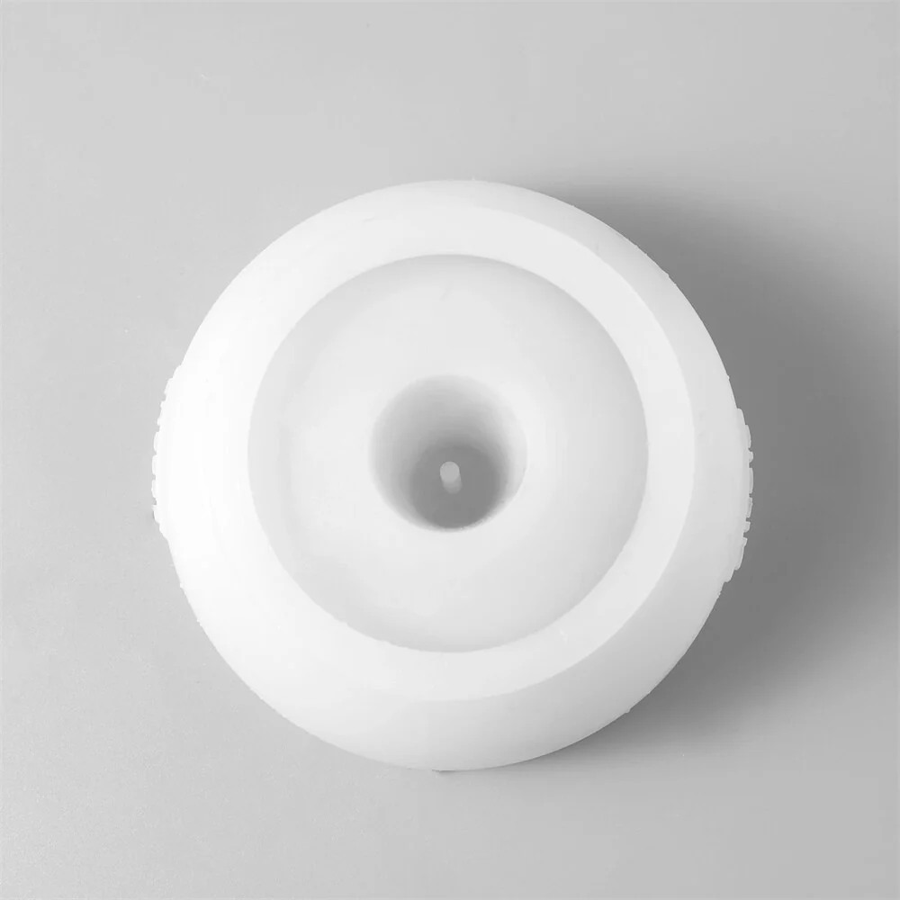 Concrete Round Incense Holder Silicone Mold - Image 4