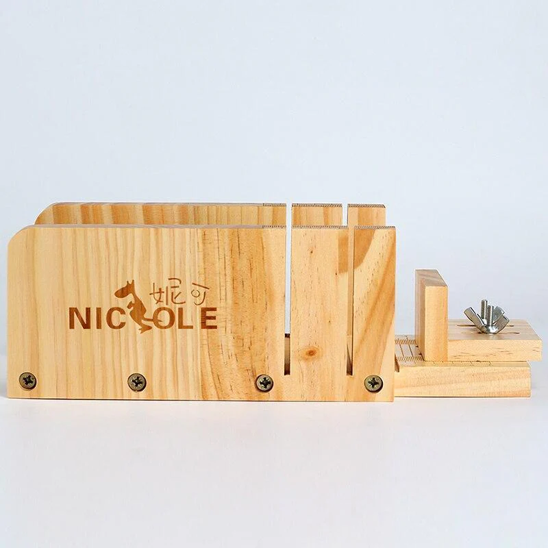 Nicole Soap Cutting Tools Set 2 Adjustable Wood Cutter Box & Metal Cutting Blade - Image 4