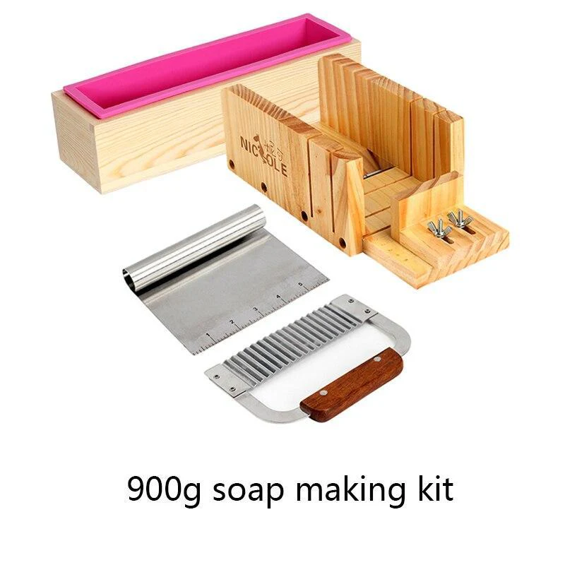 Loaf Mold and 4 Cutters Combo Classic Soap Making Tool Set - Image 7