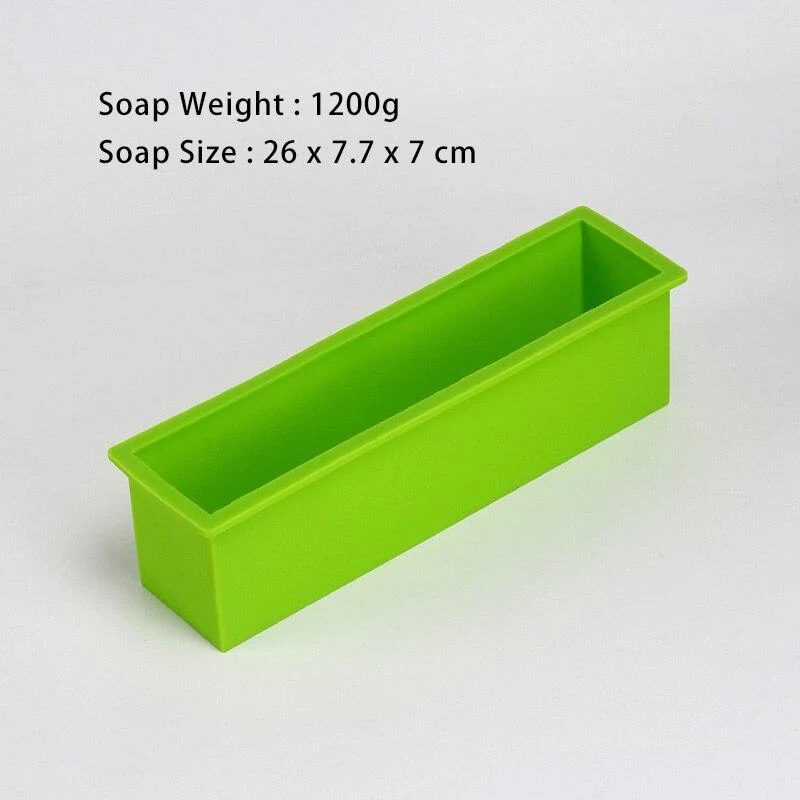 Nicole Slab Soap Mold Rectangle Silicone Liner Insert - Image 9