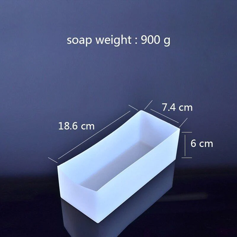 Nicole Silicone Loaf Soap Mold with Wooden Box - Image 9