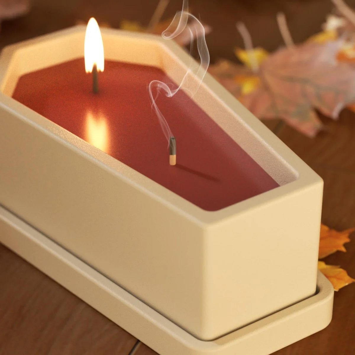 Nightfall Coffin Candle Jar & Candle Refill Silicone Mold Collection - Image 4