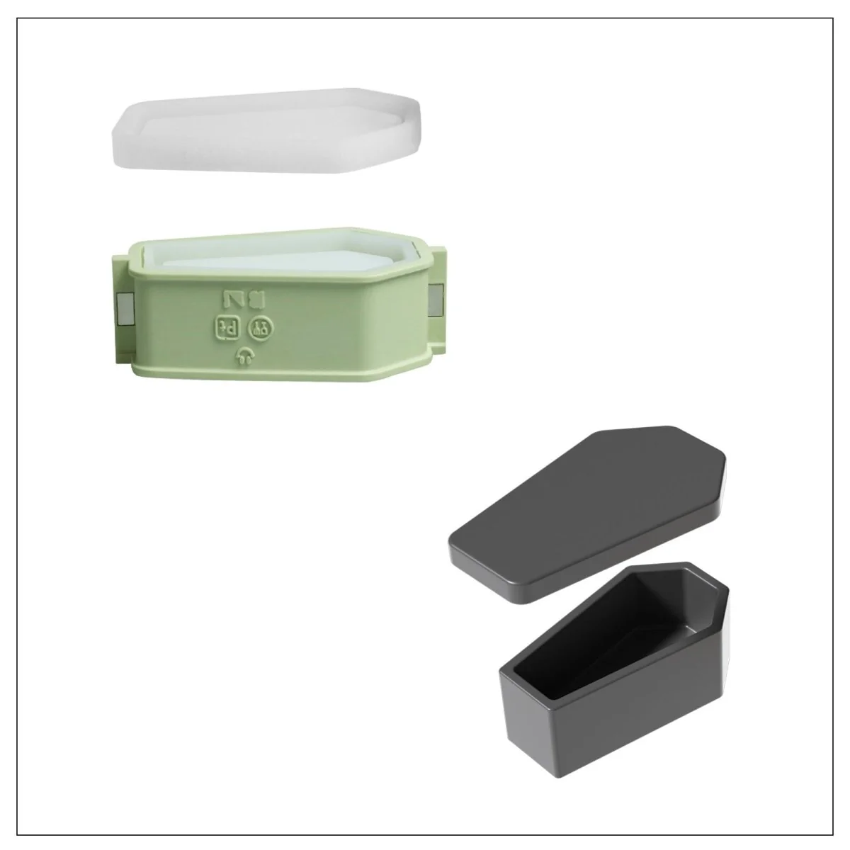Nightfall Coffin Candle Jar & Candle Refill Silicone Mold Collection - Image 9