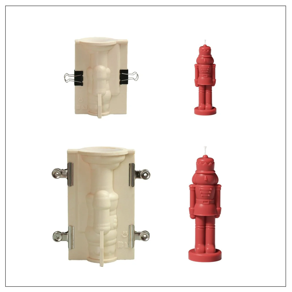 Timeless Nutcracker Candle Silicone Mold Collection - Image 9