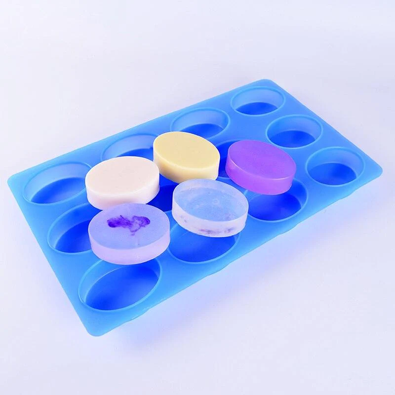 12-Cavity Oval Soap Silicone Mould - Image 5