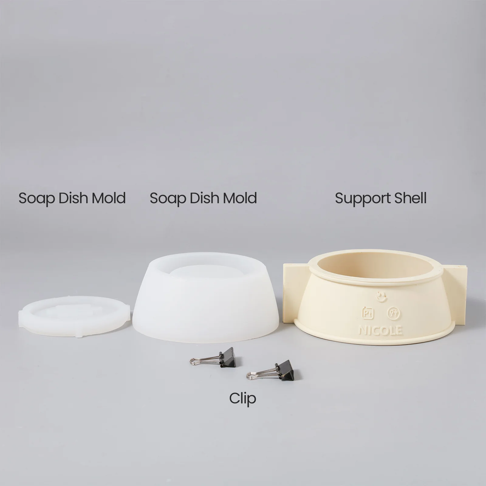 The Oval Deep Detach & Drain Soap Dish Mold - Image 10