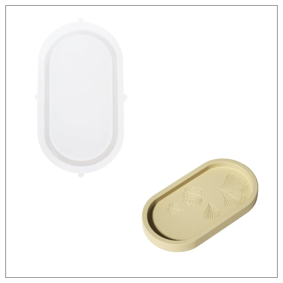 paperocelot × Boowan Nicole | Ginkgo Leaves Trinket Dish Mold - Image 11