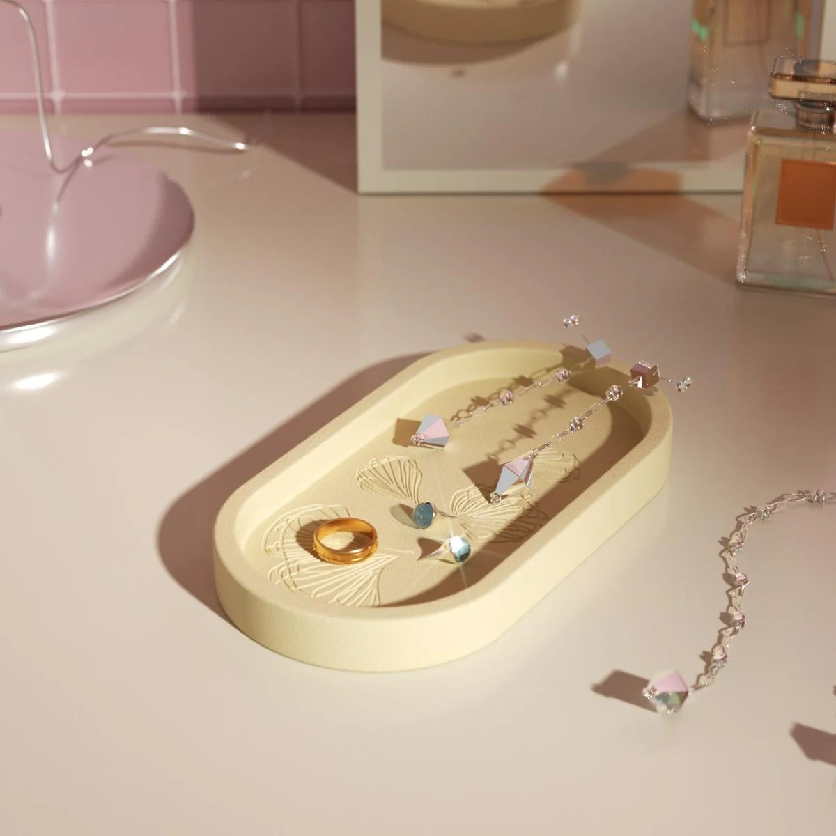 paperocelot × Boowan Nicole | Ginkgo Leaves Trinket Dish Mold - Image 8