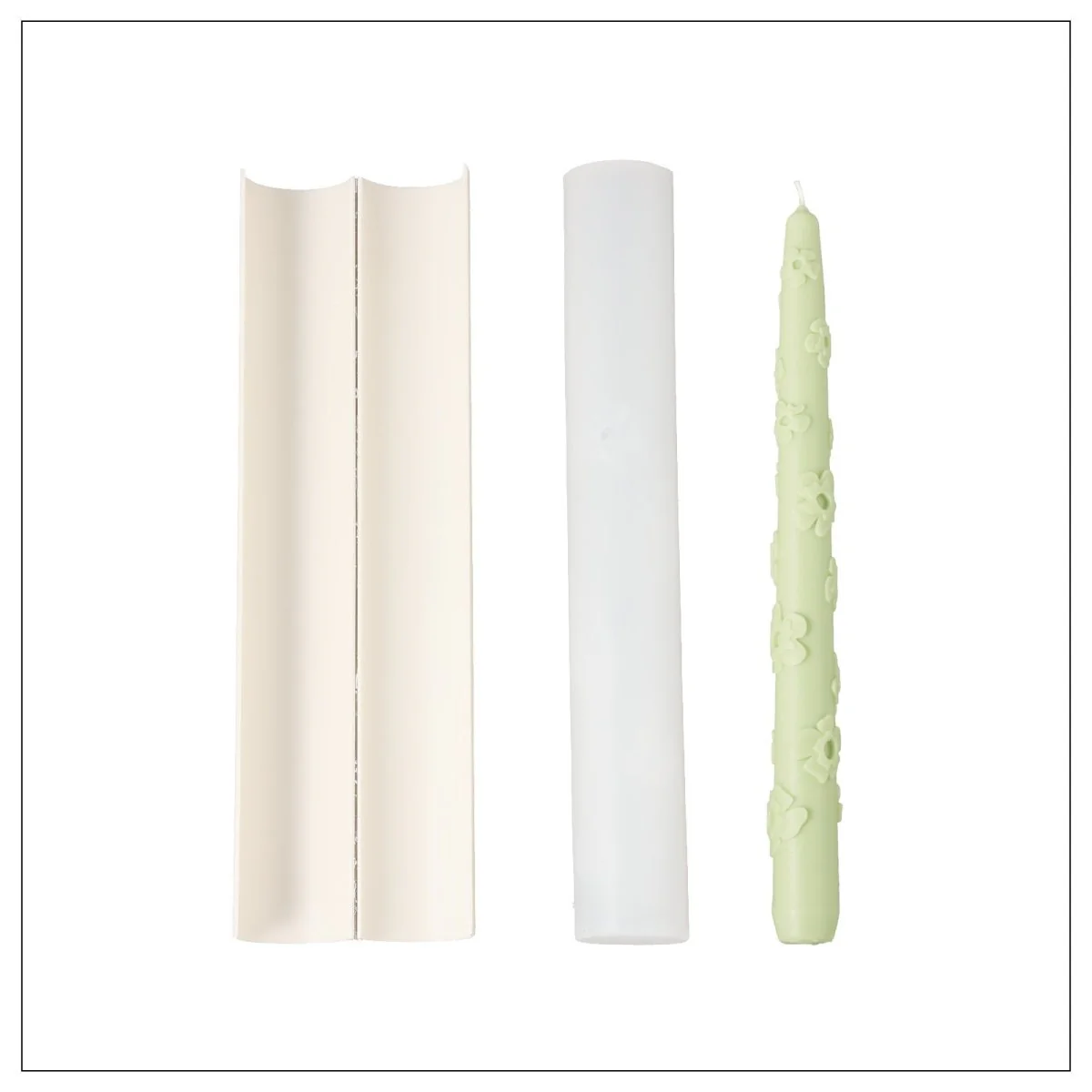 Petal Waltz Taper Candle Silicone Mold - Ⅱ - Image 10