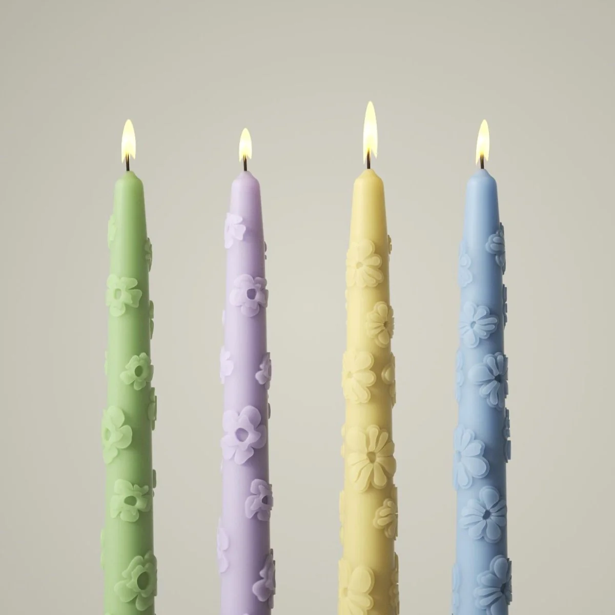 Petal Waltz Taper Candle Silicone Mold - Ⅱ - Image 8