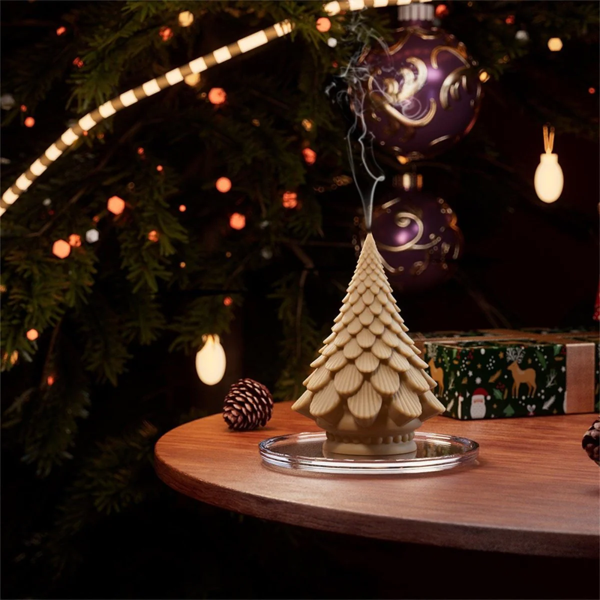 Pinecone Christmas Tree Candle Silicone Mold - Image 6