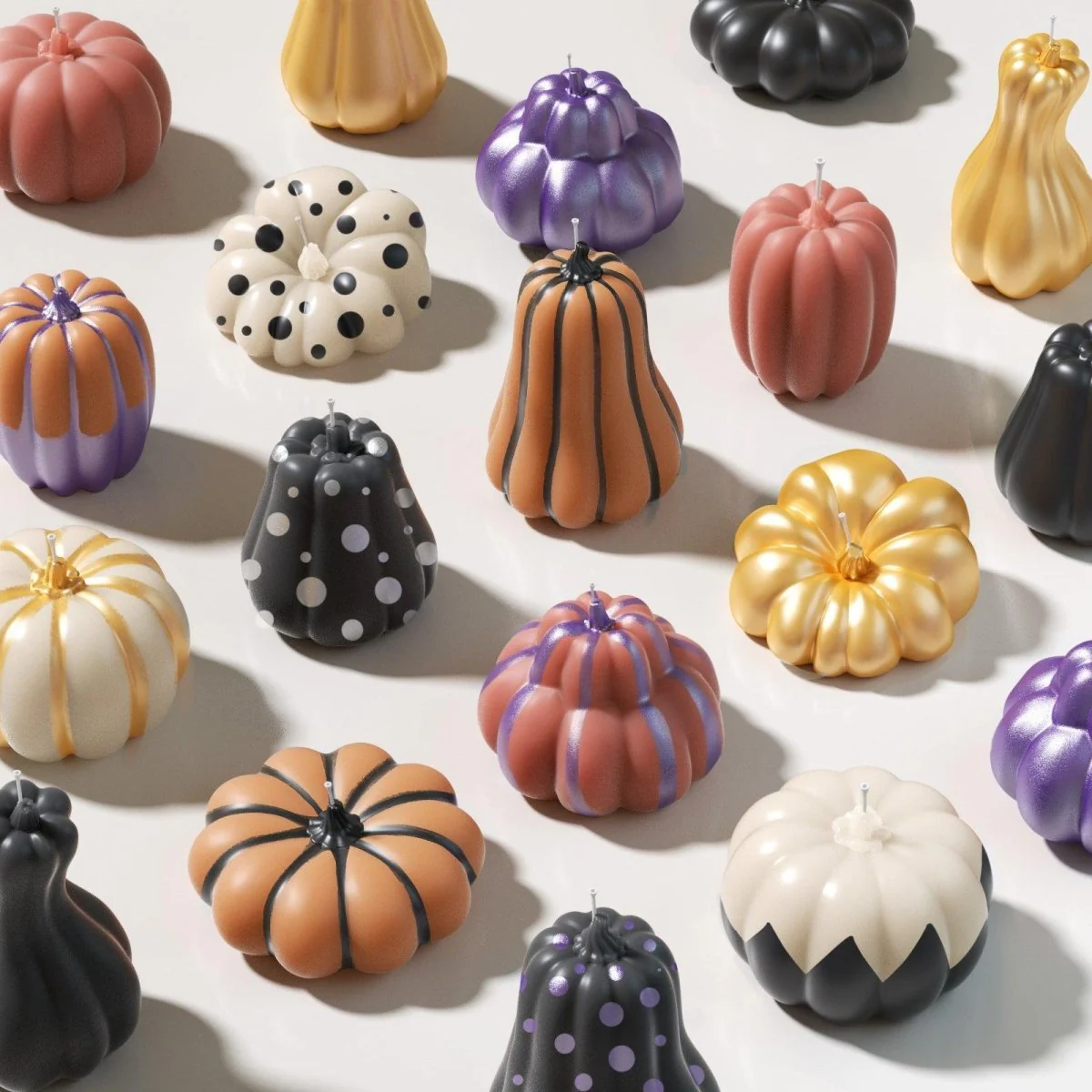 The Pumpkin Spell Candle Silicone Mold Collection - Image 9