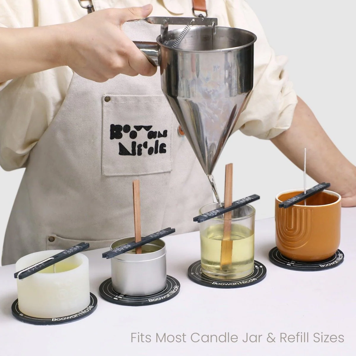 Quick Magnetic Candle Wick Centering Setter Tool - Image 6