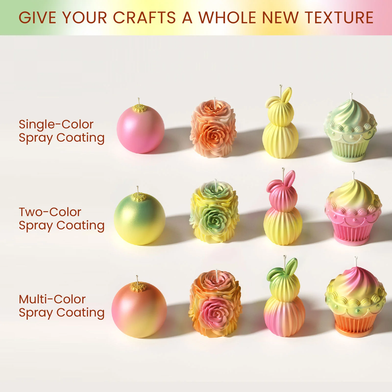 Refill Candle Lacquer for Airbrush - Spring Meadow Palette - Image 9