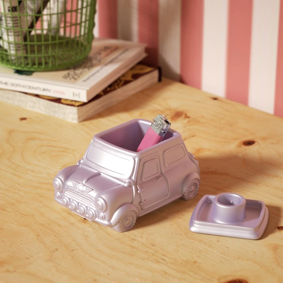 Retro-styled Car-Shaped Multi-Functional Candle Jar & Holder Silicone Mold - Image 5