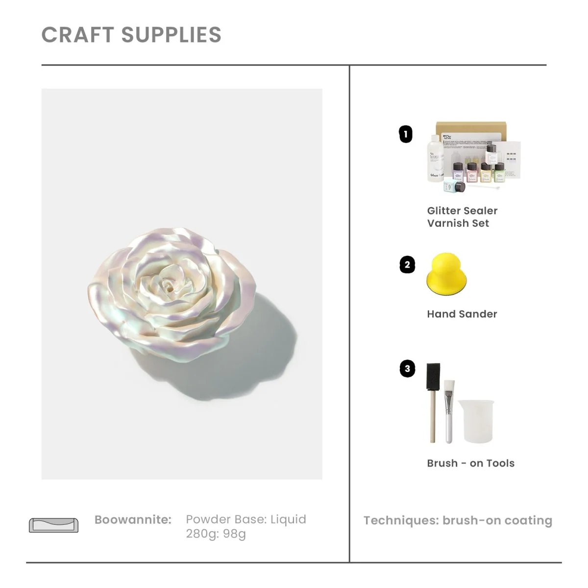 Serene Rose Incense Holder Silicone Mold - Image 10