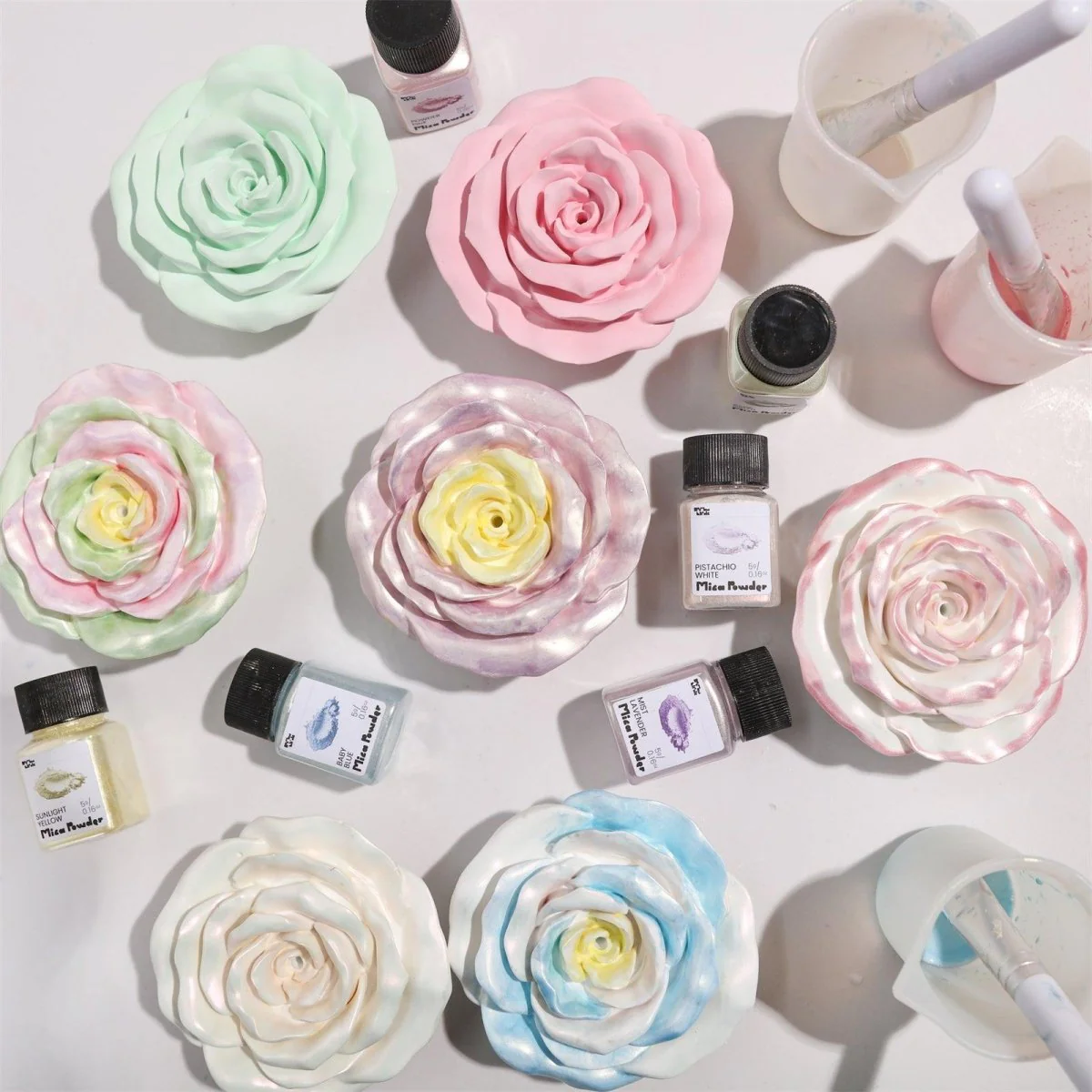 Serene Rose Incense Holder Silicone Mold - Image 6