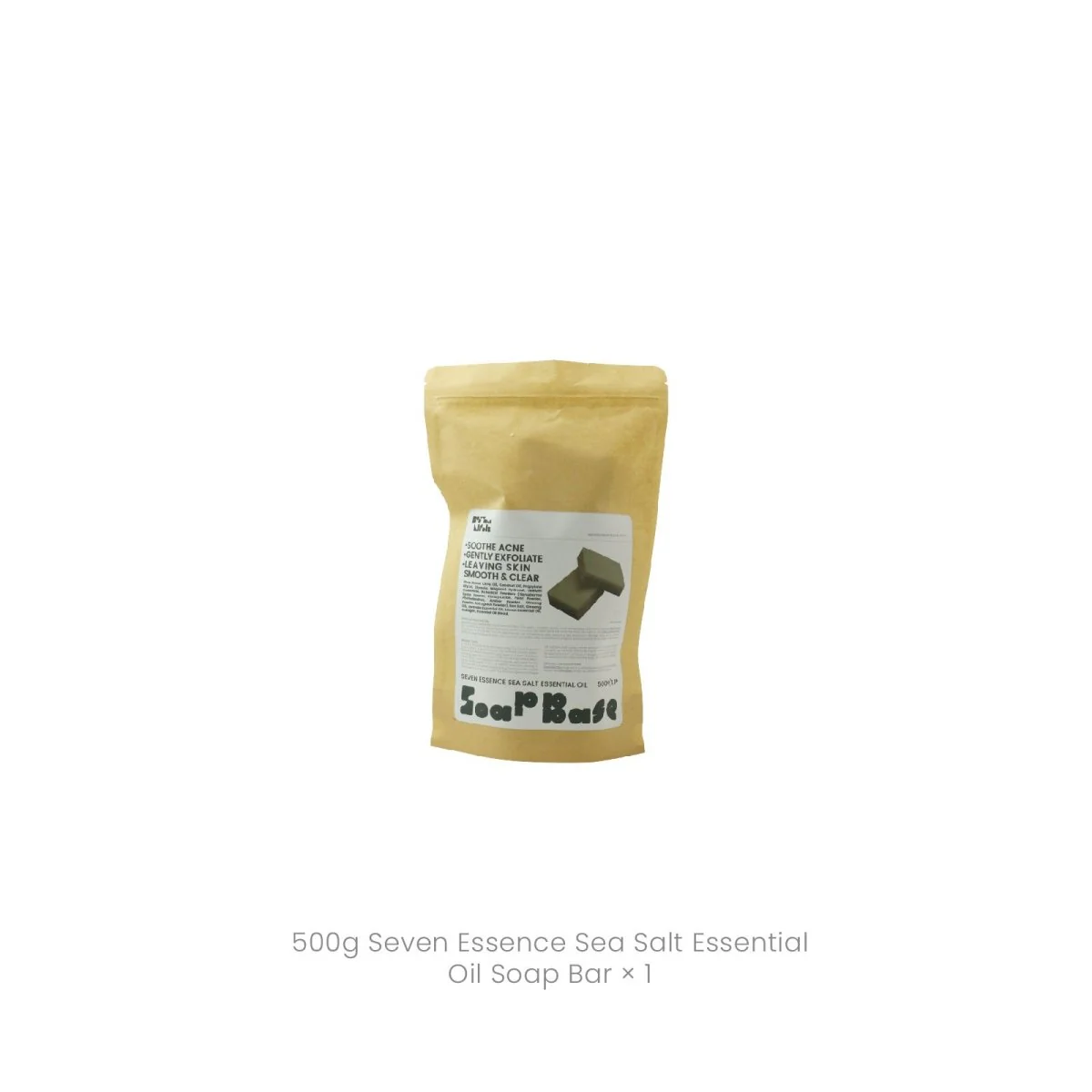 Seven Essence Sea Salt Essential Oil Soap Base - Image 8
