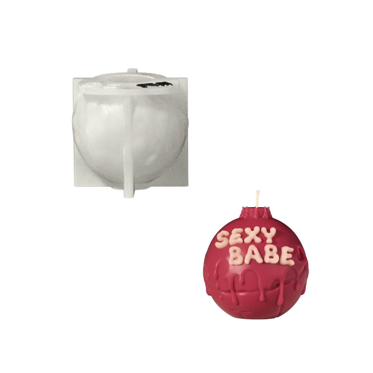 SEXY BABE Boomy Love Candle Silicone Mold Collection - Image 11