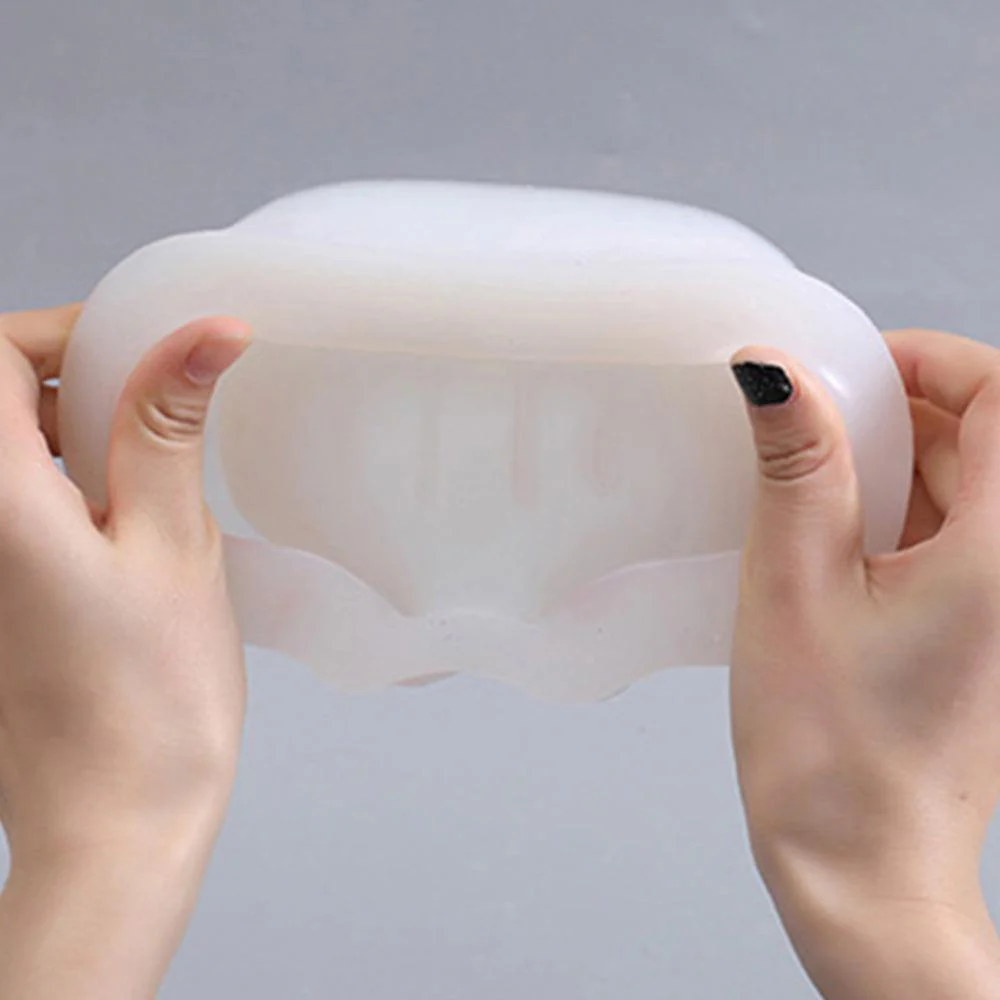 Silicone Cement Soap Dish Mold Concrete Plaster Soap Holder Mould - Image 2