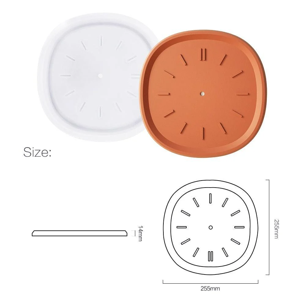 Concrete Wall Clock Silicone Mold - Image 11