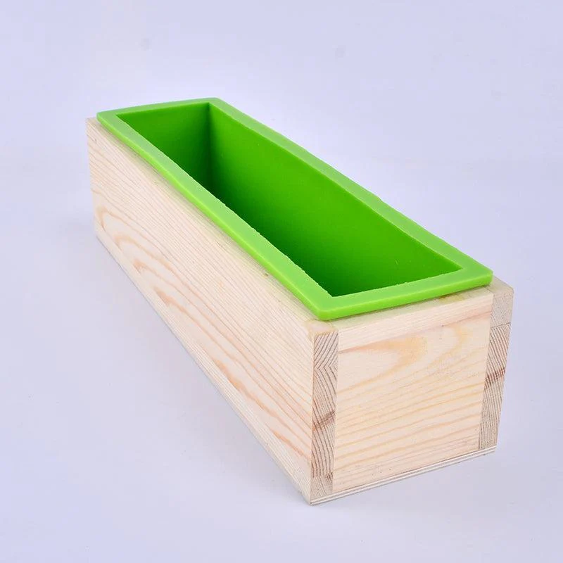 42oz Silicone Soap Loaf Mold Wavy Cutter Tool Set - Image 4