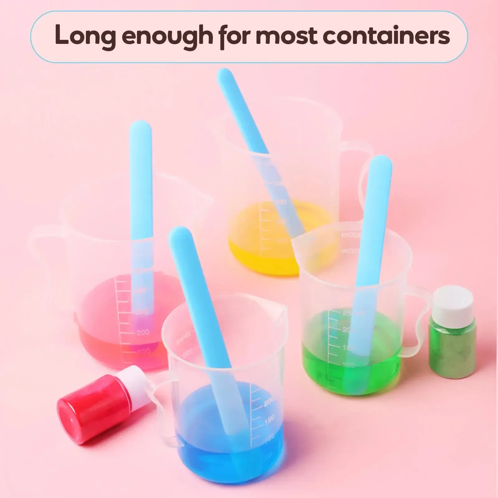 3 Pieces Silicone Stir Stick for Mixing Resin Epoxy Jesmonite - Image 9