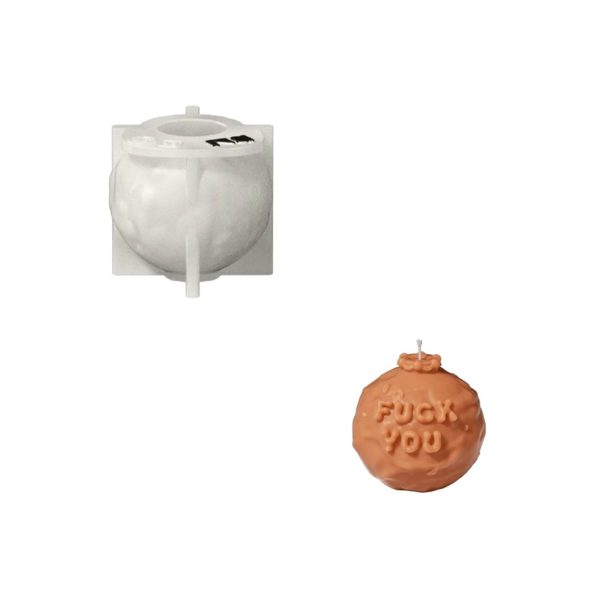 Small Boomy Love Candle Silicone Mold Collection - Image 13