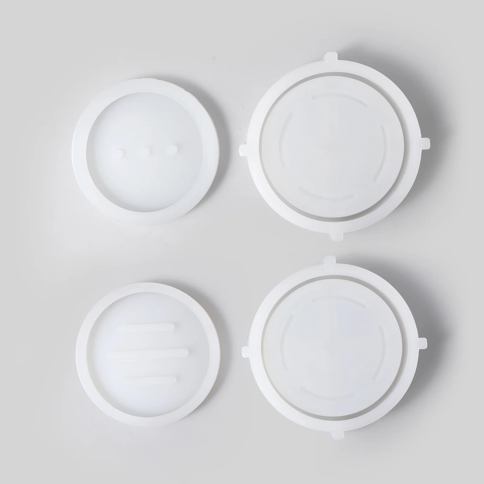 Round Detach & Drain Soap Dish Silicone Mold - Image 10