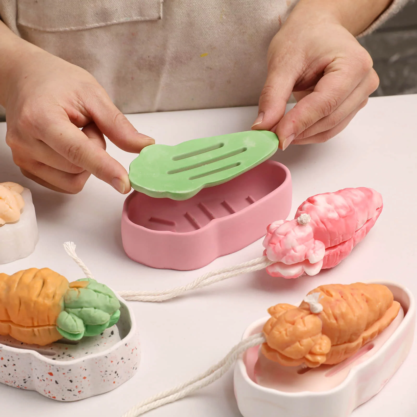 Carrot Cutie Soap & Dish Silicone Mold Set - Image 7