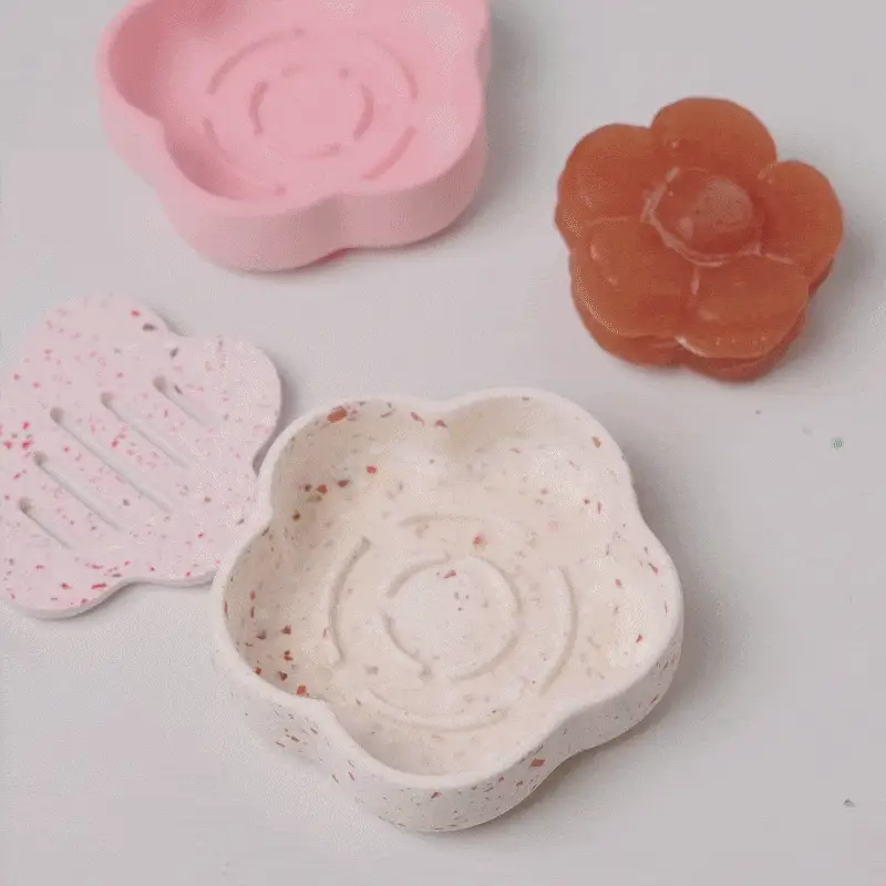 Little Blossom Soap & Dish Silicone Mold Set - Image 7