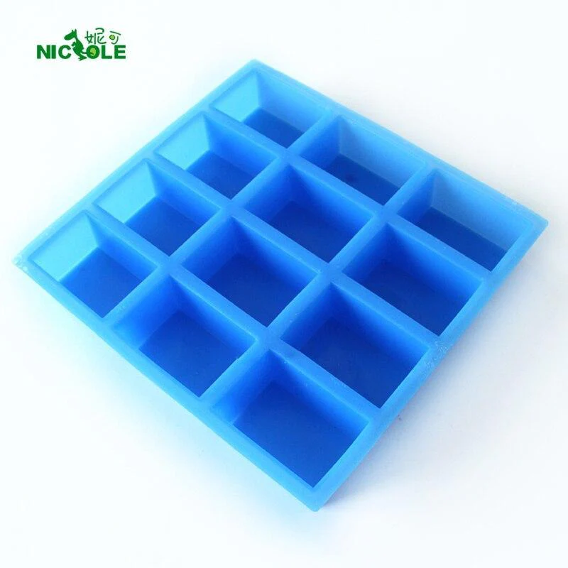 Silicone Soap Mold 12-Cavity Mould - Image 4