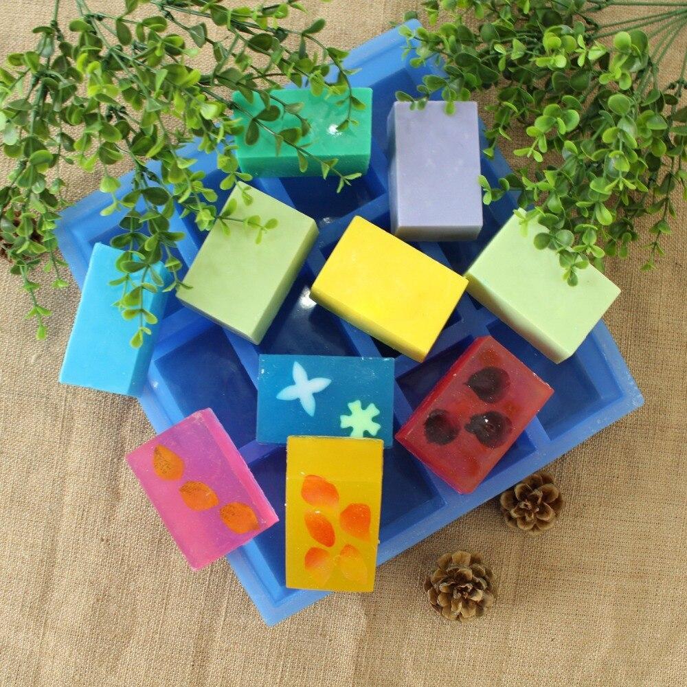 Silicone Soap Mold 12-Cavity Mould - Image 7