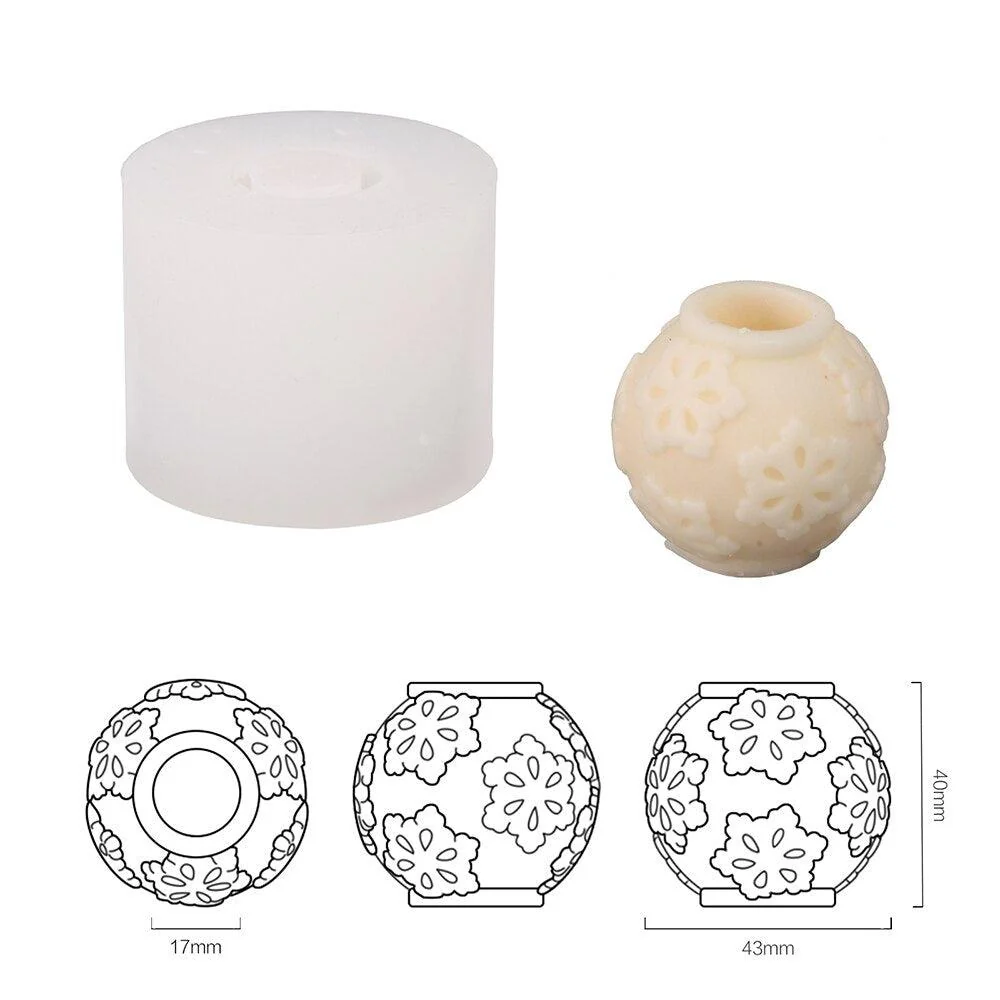 Christmas Themed Building Blocks Stackable Modular Candle Silicone Mold - Image 12