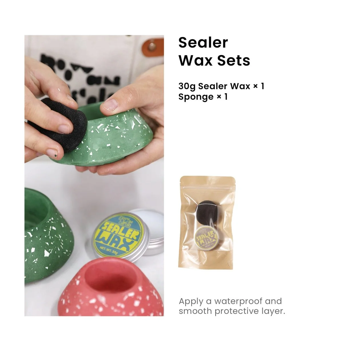 Serene Stacking Christmas Tree Candle Jar Silicone Mold - Image 10