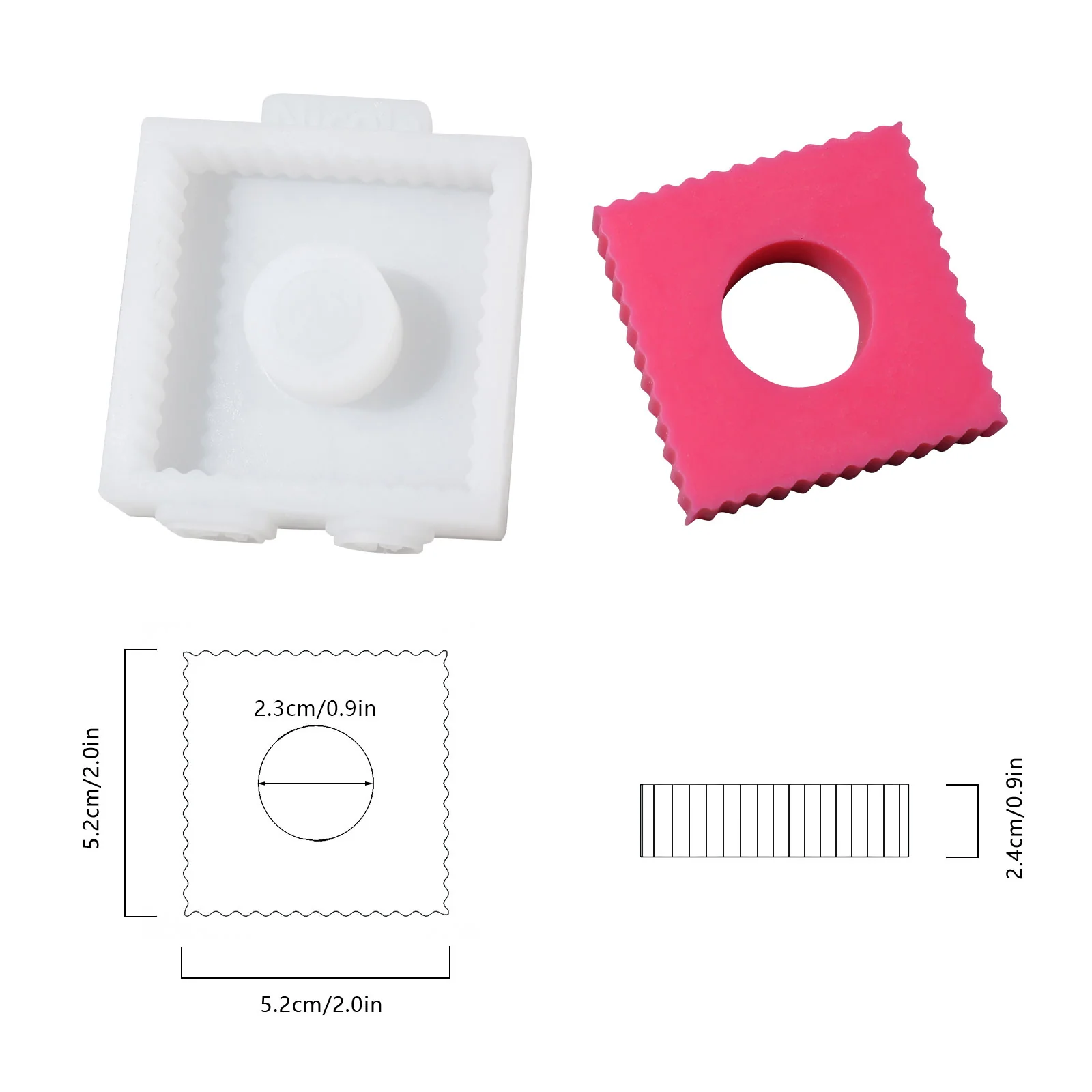Stackable Modular Candle Silicone Mold - Image 14