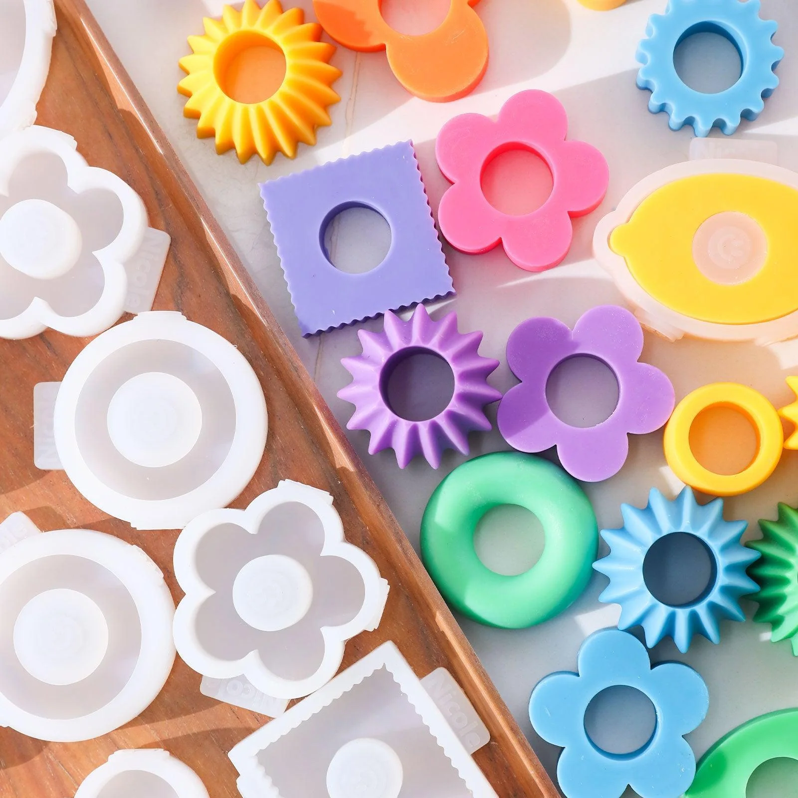 Stackable Modular Candle Silicone Mold - Image 2