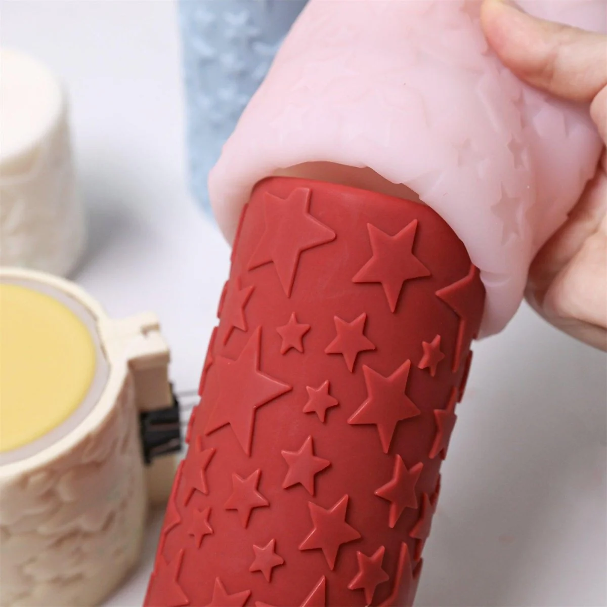 Wishing Star Pillar Candle Silicone Mold Collection - Image 4